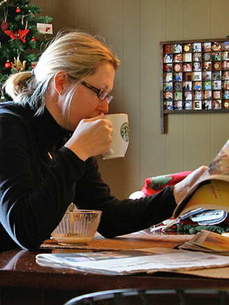 eating breakfast How does your breakfast look?